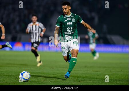 Campinas, Brasilien. August 2024. Die zweite Runde der brasilianischen Fußball-Serie B 2024 fand am Mittwoch, den 21. August 2024, im Stadion Brinco de Ouro da Princesa (Brinco de Ouro) in Campinas, Gemeinde São Paulo, statt. Foto: Pedro Teixeira/FotoArena/Alamy Live News Stockfoto