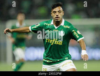 Sao Paulo, Brasilien. August 2024. Fußball - Libertadores Cup - Palmeiras gegen Botafogo - Allianz Parque Stadium. Quelle: Vilmar Bannach/Alamy Live News Stockfoto