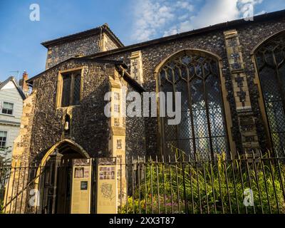 St. Peter Hungate, Elm Hill, Norwich, Norfolk, England, GROSSBRITANNIEN, GB. Stockfoto