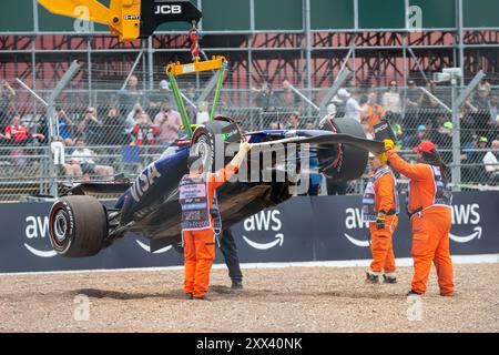 Yuki Tsunoda vom Visa Cash App RB Formel 1 Team beim Großen Preis von Katar 2024 Stockfoto