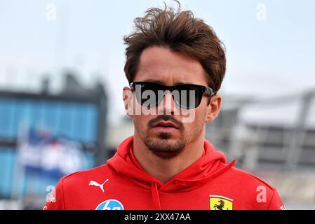 Zandvoort, Niederlande. August 2024. Charles Leclerc (MON) Ferrari. Formel-1-Weltmeisterschaft, Rd 15, großer Preis der Niederlande, Donnerstag, 22. August 2024. Zandvoort, Niederlande. Quelle: James Moy/Alamy Live News Stockfoto