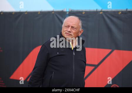 Frederic Vasseur (Scuderia Ferrari HP, Teamchef), NDL, Formel-1-Weltmeisterschaft, Grand Prix der Niederlande, Circuit Zandvoort, Medientag, 22.08.2024 Foto: Eibner-Pressefoto/Annika Graf Stockfoto