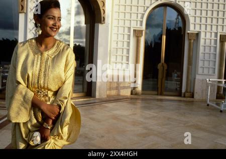 1993 Archivio Storico Olycom/LaPresse Lalla Meryem del Marocco (Roma, 26 agosto 1962) è una principessa marocchina. Nella Foto: Lalla Meryem del Marocco im Foto: Lalla Meryem von Marokko Credit: LaPresse/Alamy Live News Stockfoto