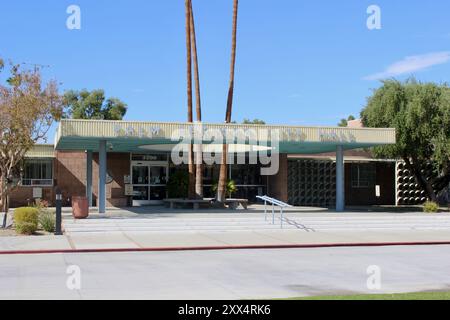 Palm Springs City Hall, Palm Springs, Kalifornien Stockfoto