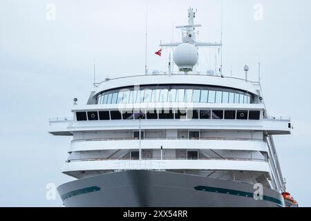 Kopenhagen, Dänemark. August 2024. Das Kreuzfahrtschiff Crystal Symphony in Langelinie in Kopenhagen, Donnerstag, 22. August 2024. (Foto: Thomas Traasdahl/Scanpix 2024) Credit: Ritzau/Alamy Live News Stockfoto