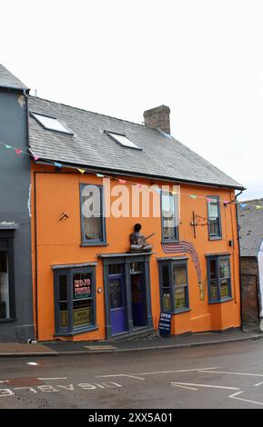 Crown & Anchor Vaults, Bishops Castle, Shropshire, England Stockfoto