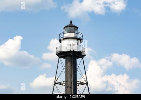 Duluth South Inner Light in der Nachmittagssonne. Duluth, Minnesota, USA Stockfoto