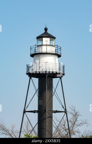 Duluth South Inner Light in der Nachmittagssonne. Duluth, Minnesota, USA Stockfoto