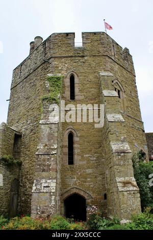 Stokesay Castle, Shropshire, England - South Tower Stockfoto