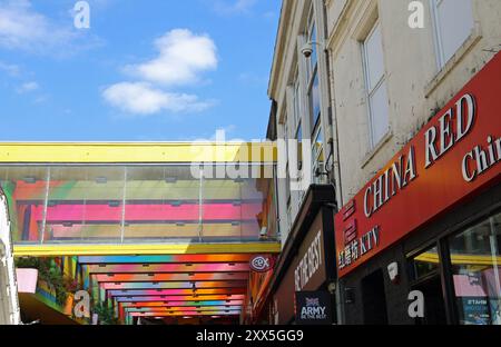 Hertford Street in Coventry Stockfoto