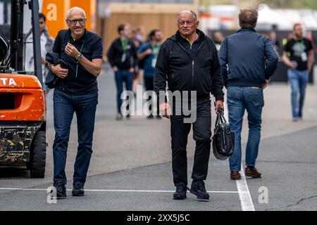 Zandvoort, Niederlande, 22. August, Frederic Vasseur, aus Frankreich, tritt für Ferrari an. Der Aufstand, Runde 15 der Formel-1-Meisterschaft 2024. Quelle: Michael Potts/Alamy Live News Stockfoto