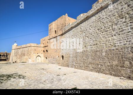 Borj El Kebir, eine osmanische Festung aus dem 16. Jahrhundert, Mahdia, Tunesien. Stockfoto