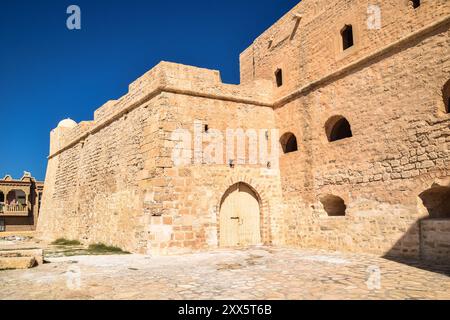 Borj El Kebir, eine osmanische Festung aus dem 16. Jahrhundert, Mahdia, Tunesien. Stockfoto