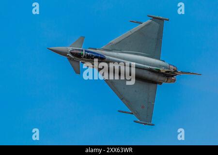 Italienischer Luftwaffe Eurofighter Typhoon bei Fairford RIAT 2023 Stockfoto