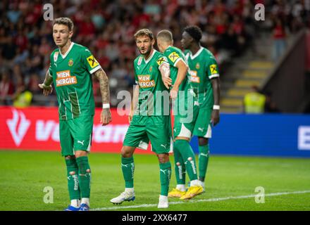 Braga, Portugal. August 2024. Liga Europa: SC Braga vs Rapid Wien - 22/08/2024 Credit: Atlantico Press/Alamy Live News Stockfoto