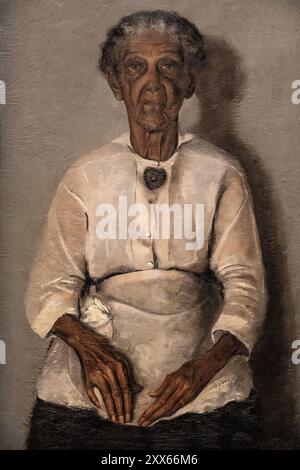 Porträt meiner Großmutter gemalt von Archibald John Motley Jr. 1922 Stockfoto