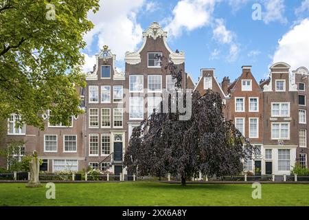 Begijnhof, Amsterdam, Niederlande Stockfoto