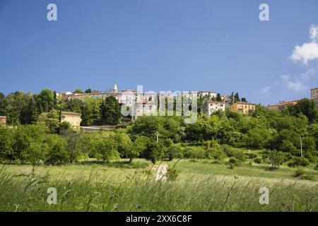 Labin ist eine Stadt in der Grafschaft Istrien, Kroatien, Krotia, Europa Stockfoto