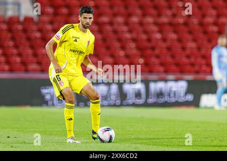 Baptiste Roux beim Spiel der Liga Portugal zwischen den Teams von Gil Vicente FC und AVS im Estadio Cidade de Barcelos (Maciej Rogowski) Stockfoto