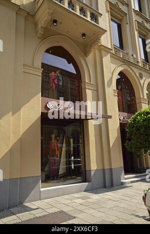 Europa, Deutschland, Bayern, Landeshauptstadt München, Stadt, Maximilianstraße, Fashion Loro Piana, Europa Stockfoto