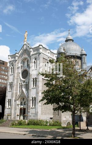 Unsere Liebe Frau von Lourdes-Kapelle (Chapelle Notre-Dame-de-Lourdes) in Montreal Stockfoto