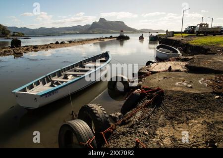 Mahebourg – Pointe des Regates Stockfoto