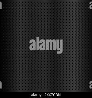 Peg Board perforiertes Hintergrundmaterial mit ovalem Lochmuster Stock Vektor