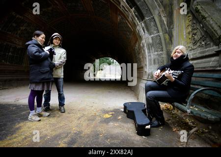 Die norwegische Sängerin und Songwriterin Anne Grete Preus. Stockfoto