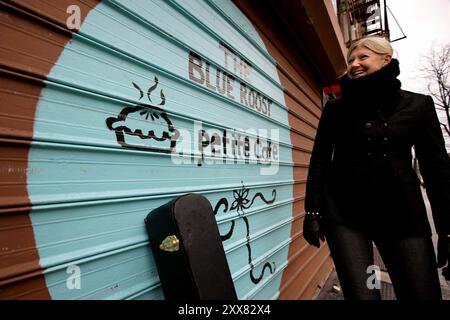 Die norwegische Sängerin und Songwriterin Anne Grete Preus. Stockfoto