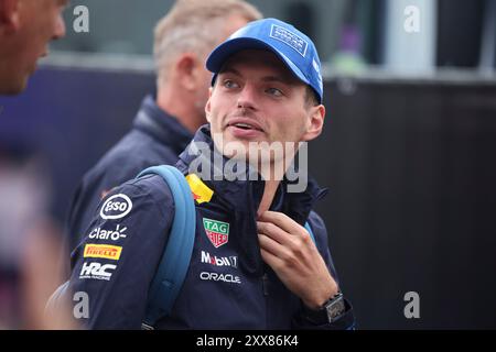 1 Max Verstappen (Oracle Red Bull Racing, #01), NDL, Formel 1 Weltmeisterschaft, Grand Prix von Holland, Circuit Zandvoort, 23.08.2024 Foto: Eibner-Pressefoto/Annika Graf Stockfoto