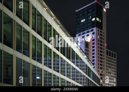 17.08.2024, Berlin - Deutschland. Nachts in der City West. *** 17 08 2024, Berlin Deutschland bei Nacht im City West Stockfoto