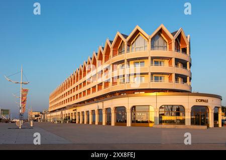 Frankreich, Nord, Dünkirchen, Malo les bains, Radisson Blu Grand Hotel und Spa wurden am 20. Dezember 2023 eröffnet Stockfoto