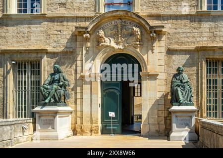 Frankreich, Herault, Montpellier, historisches Zentrum, medizinische Fakultät Stockfoto