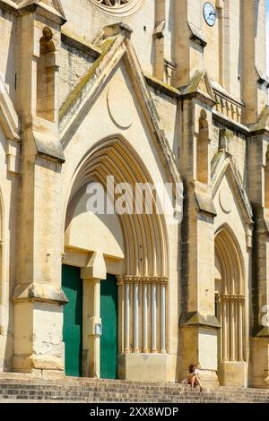 Frankreich, Herault, Montpellier, historisches Zentrum, Kirche Saint roch Stockfoto