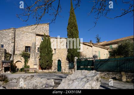 Frankreich, Auvergne Rhône-Alpes, Drôme (26), Philippe Fabrol, Winzer Domaine Fabrol à la Garde Adémare Stockfoto