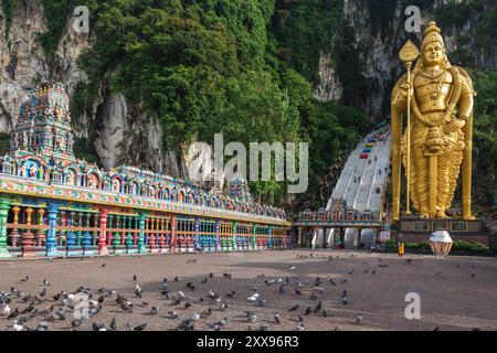 batu Caves, eine mogote in kuala lumpur in malaysia Stockfoto