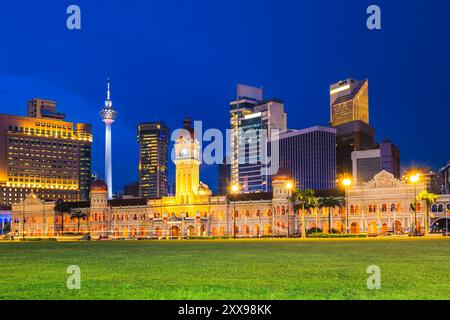 Sultan Abdul Samad Gebäude in Dataran Merdeka in Kuala Lumpur, Malaysia Stockfoto