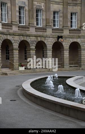 Das Crescent Buxton Derbyshire Stockfoto