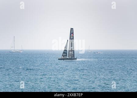 Turin, Turin, Italien. August 2024. Orient Express Racing Team – frankreich während der Vorregatten (Foto: © Matteo SECCI/ZUMA Press Wire) NUR REDAKTIONELLE VERWENDUNG! Nicht für kommerzielle ZWECKE! Stockfoto