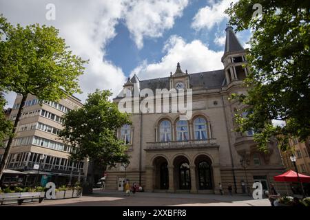 Cercle-Cit, Cercle Municipal, Gemeindegebäude, Place d'Armes, Ville Haute, in Luxemburg, Luxemburg, am 22. Juli 2024. Stockfoto