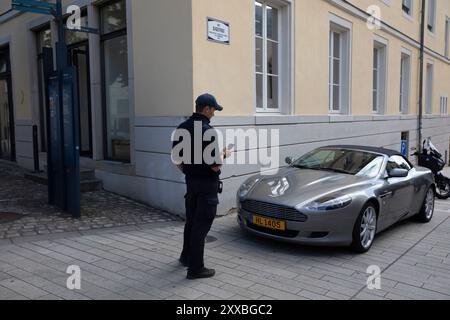 , In Luxemburg, Luxemburg, am 22. Juli 2024. Stockfoto