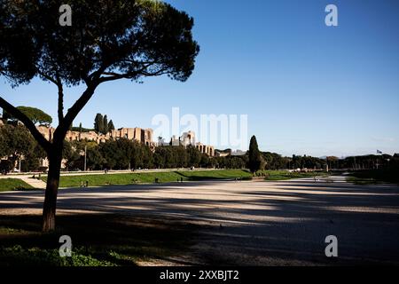 Rom, Italien, 21. November 2020: Der Circo Massimo Stockfoto