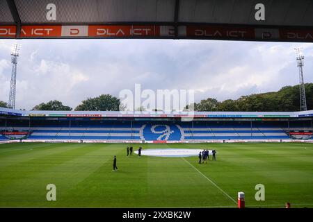 Doetinchem, Niederlande. August 2024. DOETINCHEM, Stadion de Vijverberg, 23-08-2024, Saison 2024/2025, Niederländisch Keuken Kampioen Divisie. Während des Spiels de Graafschap - Jong Utrecht, Stadionübersicht Credit: Pro Shots/Alamy Live News Stockfoto