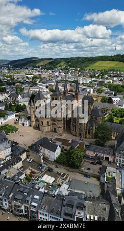 Drohnenfoto St. Peter Dom Trier Deutschland europa Stockfoto