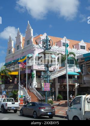 Royal Plaza Mall, Oranjestad City, Aruba, West Indies, Karibik - Ca. 2018 Stockfoto