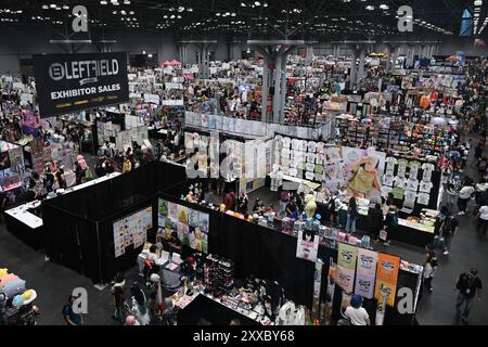 Anime NYC im Jacob K. Javits Convention Center am 23. August 2024 in New York City. Stockfoto