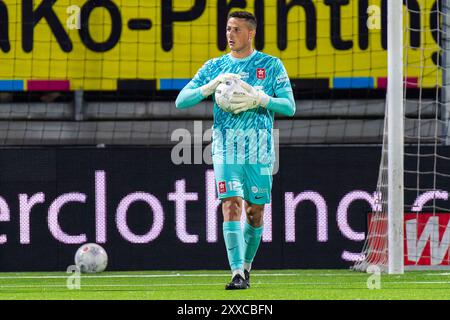 Den Bosch, Niederlande. August 2024. DEN BOSCH, NIEDERLANDE - 23. AUGUST: Romain Matthys vom MVV Maastricht trat am 23. August 2024 im Stadion de Vliert beim FC den Bosch in den Bosch an. (Foto von Joris Verwijst/Orange Pictures) Credit: Orange Pics BV/Alamy Live News Stockfoto