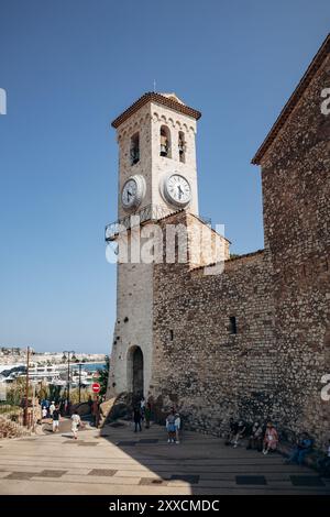 Cannes, Frankreich - 1. August 2024: Die Kirche Notre-Dame-d'Esperance in Cannes Stockfoto