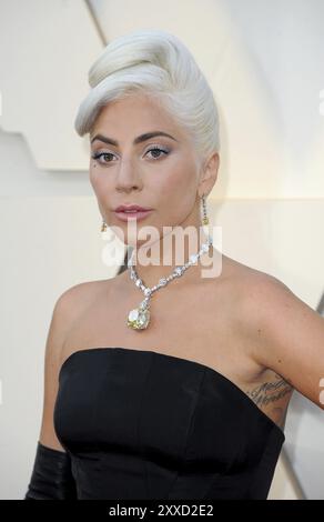 Lady Gaga bei den 91. Annual Academy Awards, die am 24. Februar 2019 im Hollywood and Highland in Los Angeles, USA, stattfanden Stockfoto