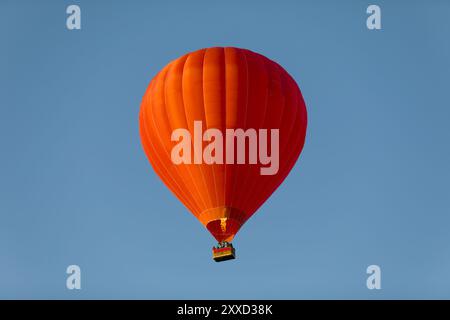 Aufsteigender Fesselballon, Hannover, Niedersachsen, Deutschland, Europa Stockfoto